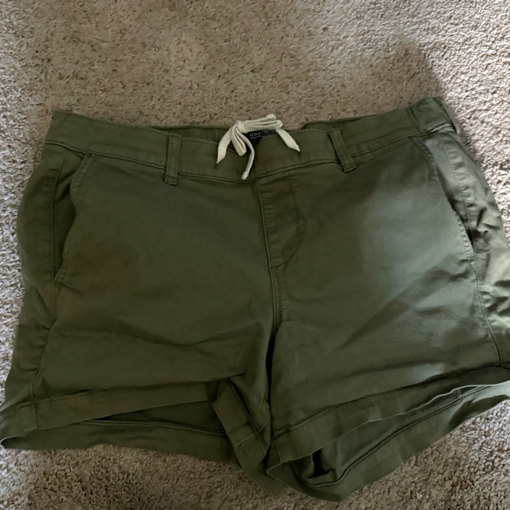 Torrid Olive Cargo Shorts for Women